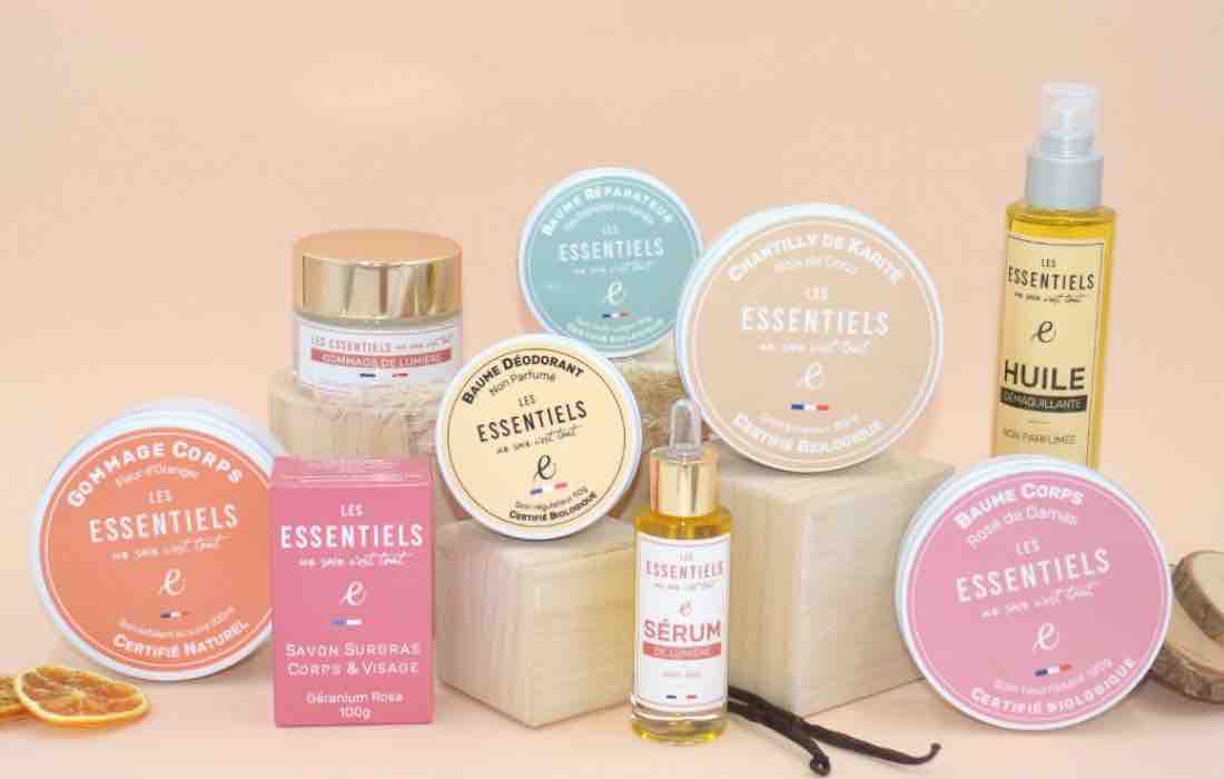 organic cosmetics from Provence natural soap certified skincare Les Essentiels online shop l'Officina Paris